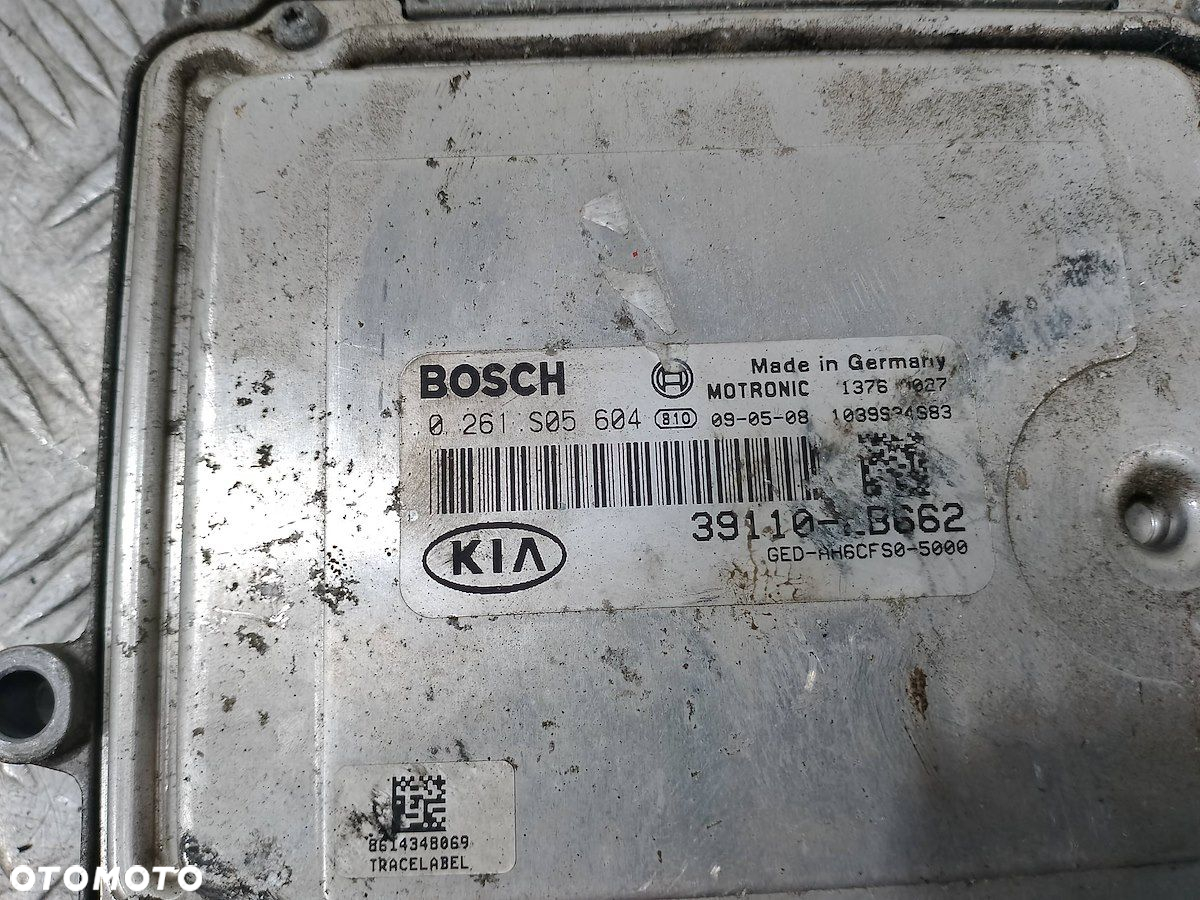 KOMPUTER, STEROWNIK KIA CEE'D I 0261S05604 1.4 16V - 2