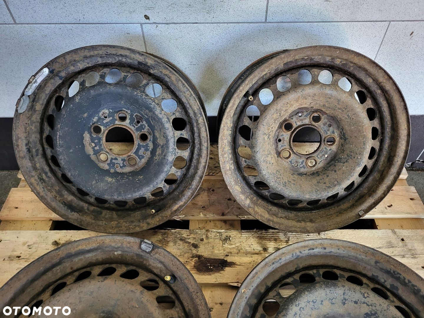 felgi stalowe stalówki 15" 7Jx15 MERCEDES VITO W638 W210 2104000702 - 3