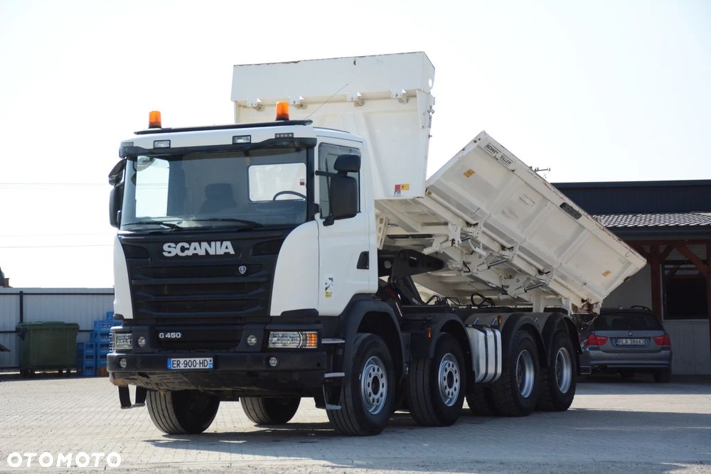 Scania G 450 / 2017r. / 8x4 / MEILLER / Hydroburta / Mały przebieg / Retarder - 1