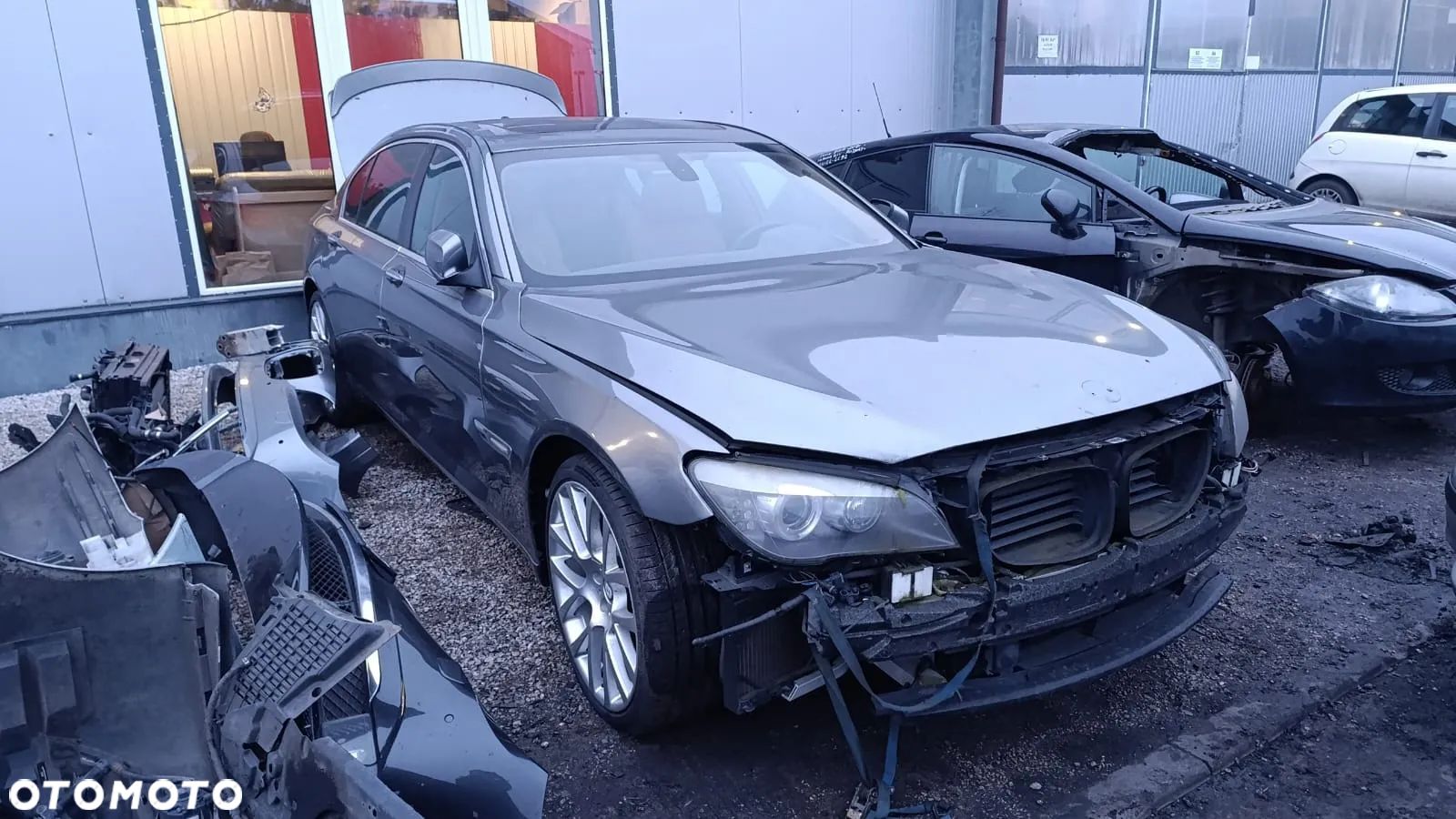 33113 BMW 7 F02 Alpina 2011 rok NA CZĘŚCI silnik 4.4 V8 N63B4400 408 KM skrzynia GA6HP26Z lakier A52 - 1