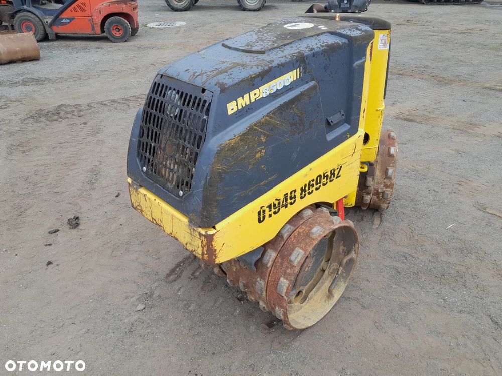 Walec wibracyjny Bomag BMP8500, 2014r. 1239mtg, dostawki, pilot zdajnego sterowania o zasięgu 70m. - 2