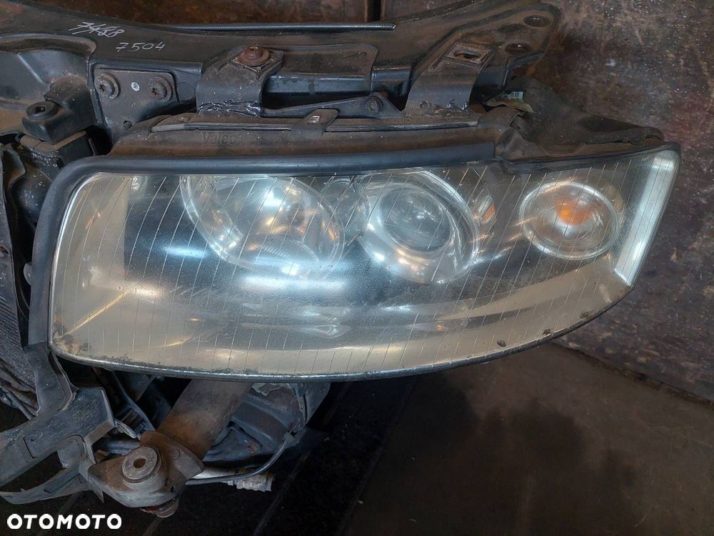 KOMPLETNY PRZÓD ZDERZAK PRZÓD BŁOTNIK PAS PRZEDNI LAMPY AUDI A4 B6 LY9B - 10