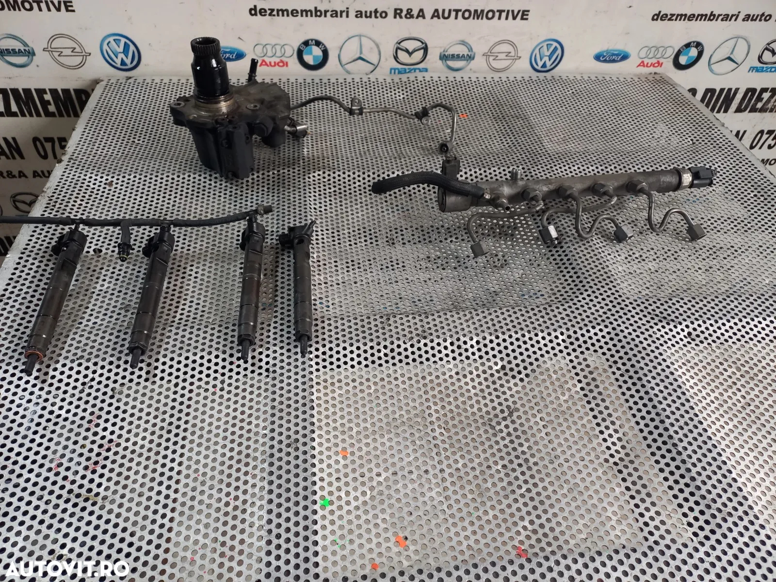 Kit Injectie Injectoare Pompa Rampa Mercedes 2.2 Cdi Euro 5 Motor 651 Cod A A A Sprinter C/E Class - 3