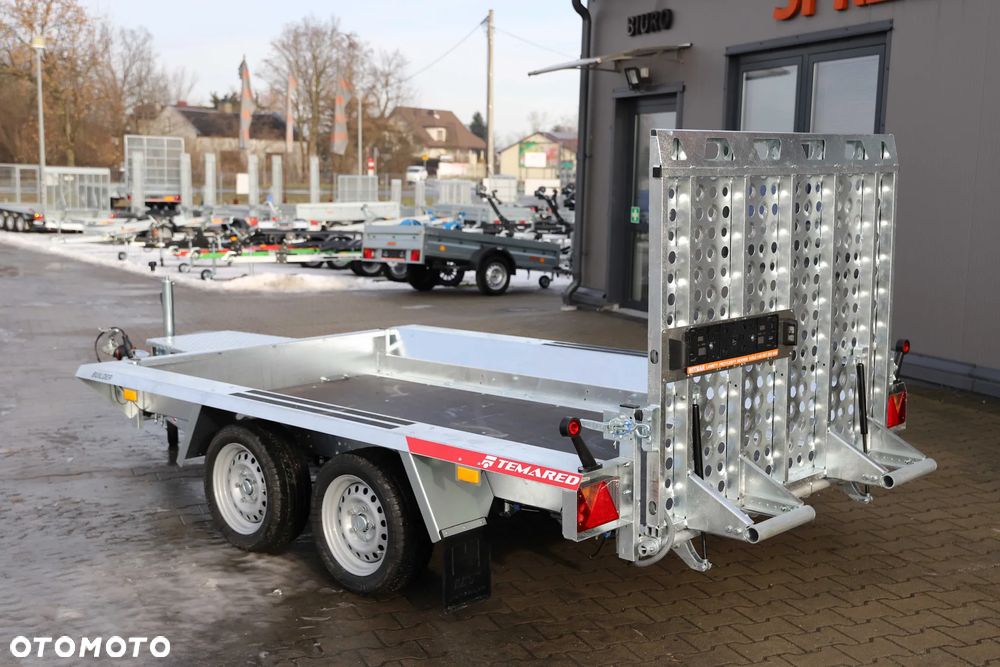 TEMARED /MARTZ  BUILDER 3 3015/2 S 2,7T Koła 195R13C , 300x150cm DMC 2700kg Z TRAPEM WJAZDOWYM - 4