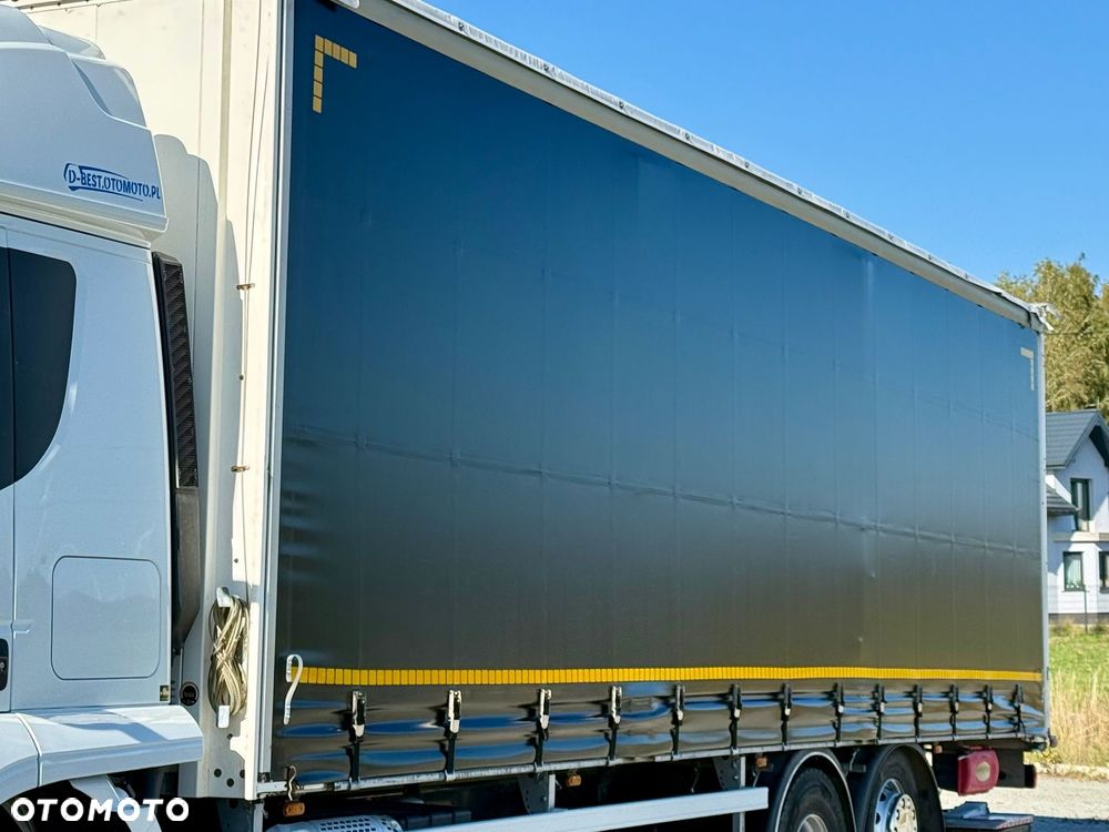 Iveco STRALIS 400 / FIRANKA / WINDA / 23 PALETY / 6X2 / OŚ PODNOSZONA / SKRĘTNA / AUTOMAT / NISKI PRZEBIEG / SPROWADZONY / 2017 ROK - 13