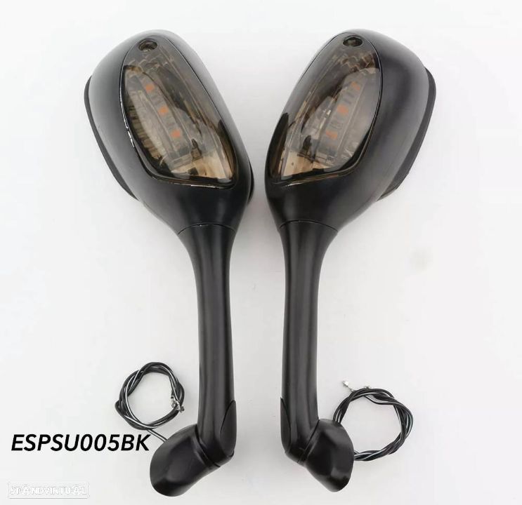 ESPELHOS retrovisor FUMADOS, SUZUKI gsxr 1000 de 2009 a 2016 / 750 / 600 de 2011 a 2015 - 1