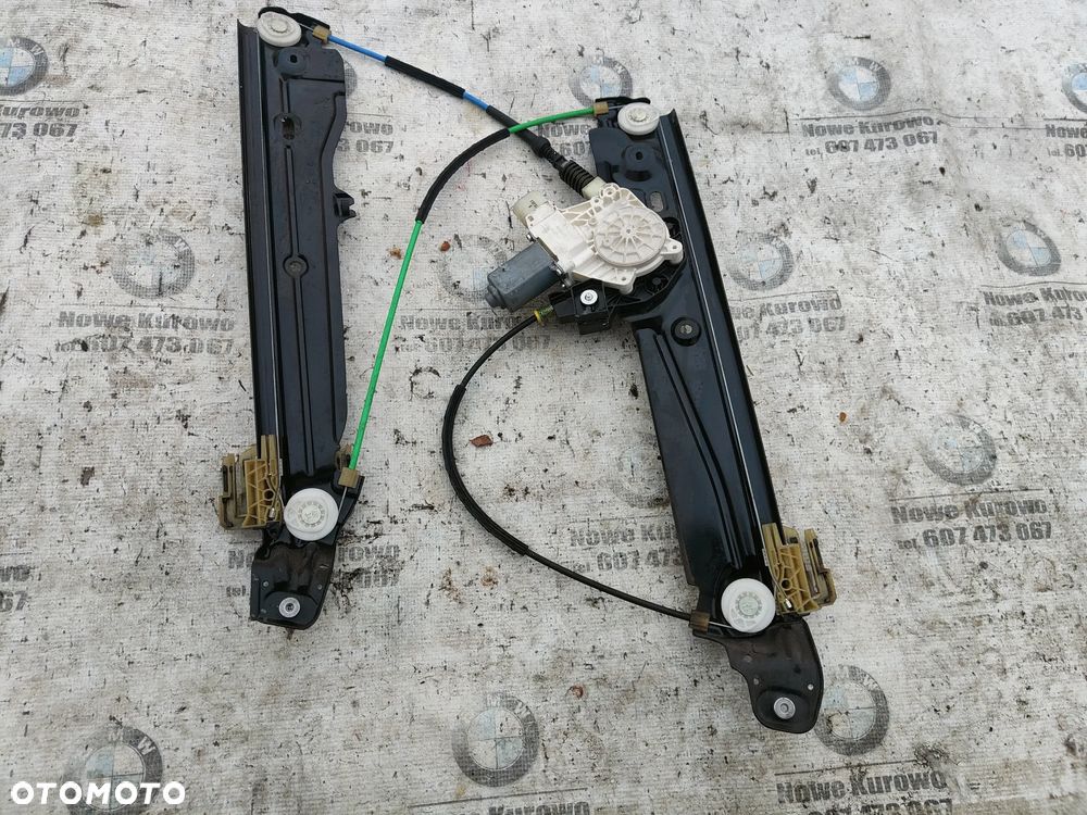BMW F10 F11 Mechanizm podnoszenia szyby Prawy przedni Przód 7182112 - 4