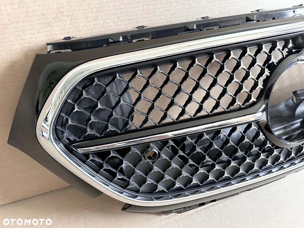 ATRAPA GRILL Mercedes E-klasa W214 AMG Black - pod KAM - 5