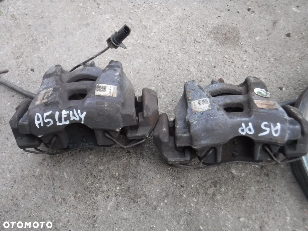 Audi A5 8T  A4 B8 2.0 TDI  zacisk hamulcowy tarcze komplet - 2