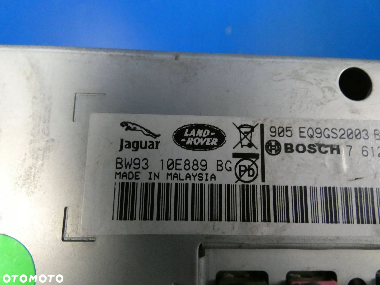 Jaguar XJ X351 MONITOR EKRAN RADIA NAWIGACJI - 4