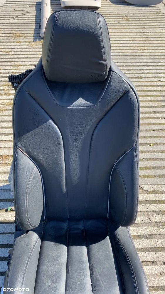BMW F12 F13 FOTEL SKÓRA PRAWY PRZÓD M PAKIET - 2