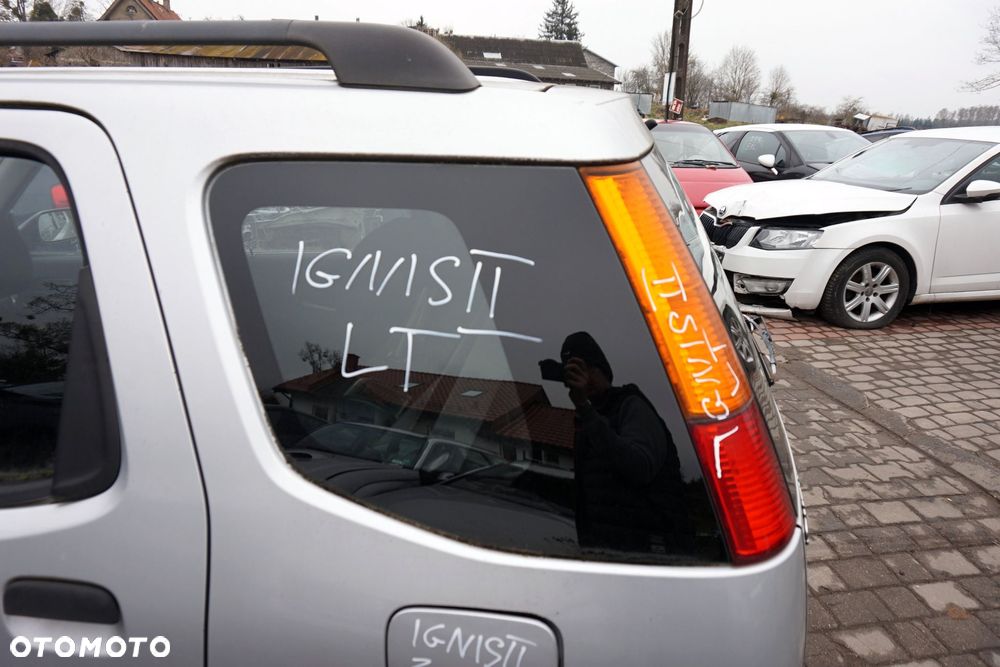 SZYBA KAROSERYJNA TYLNA LEWA BOCZNA IGNIS II 84590-86G10 SUZUKI 2003-2011 - 1