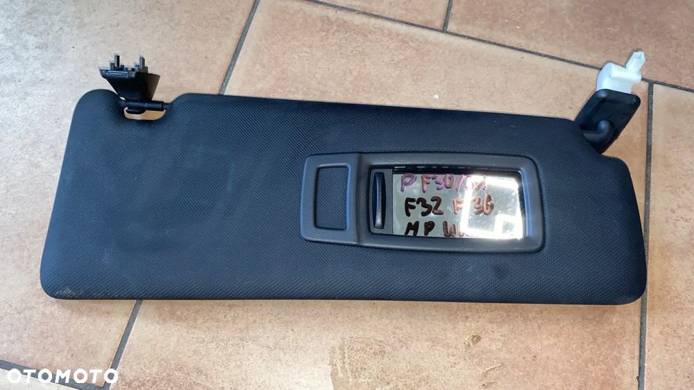 BMW F30 F31 F32 F36 OSŁONA PRZECIWSŁONECZNA PRAWA DASZEK M-PAKIET UK 8061314 - 1
