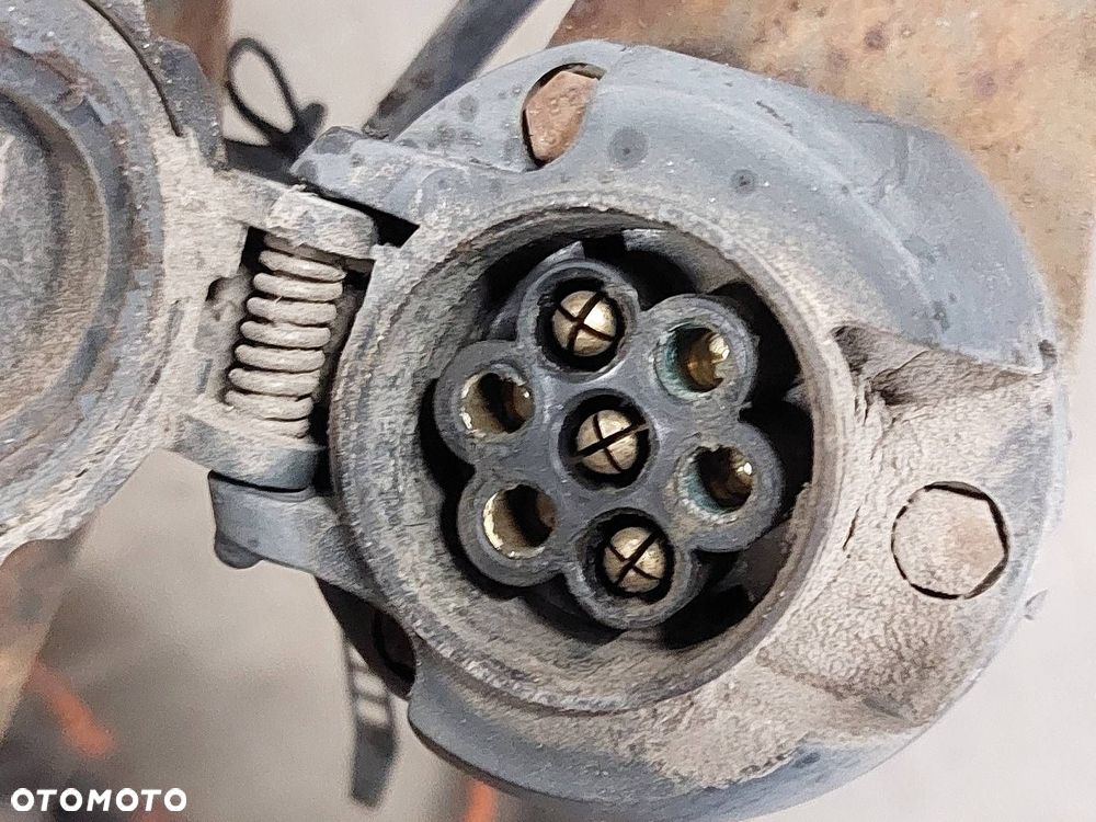 HAK HOLOWNICZY + TABLICZKA + WIĄZKA AUDI 80 B4 SEDAN - 5