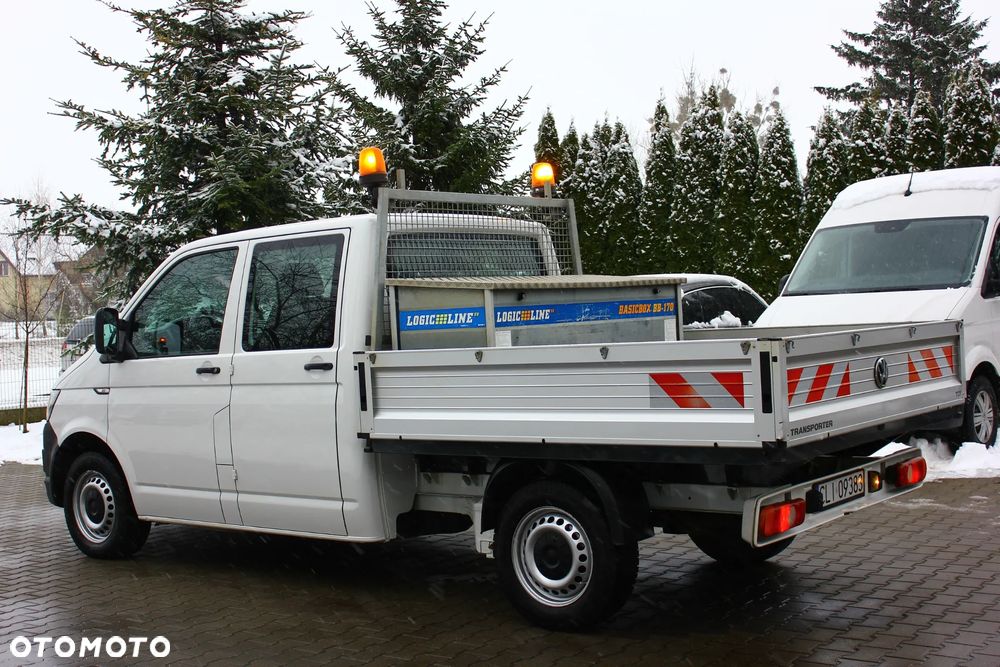 Volkswagen Transporter T6 2.0 TDI 102KM DOKA BRYGADÓWKA 6 OSÓB FV23% - 18