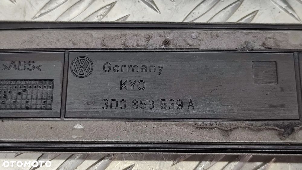 VW PHAETON LIFT 12R LISTWY NAKLADKI OZDOBNE PROGOWE KOMPLET 3D0853538A 3D0853537A 3D0853539A 3D0853540A - 7