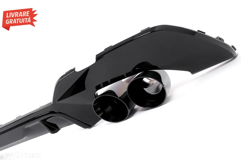 Difuzor Bara Spate si Tobe Ornament BMW 3 Series G20 G28 Sedan G21 Touring (2019-0- livrare gratuita - 7