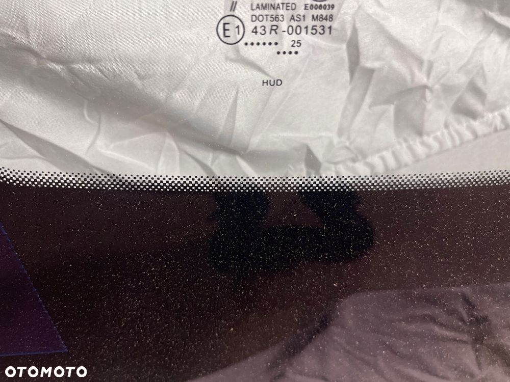 szyba przednia chevrolet camaro 2d coupe kamera hud 2019-2023 - 3