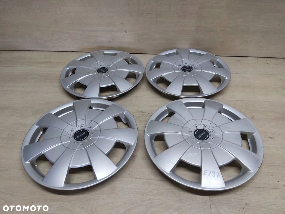 Kołpak komplet 4szt 14 cali Toyota Opel Fiat Renault Skoda VW Suzuki Ford - 1
