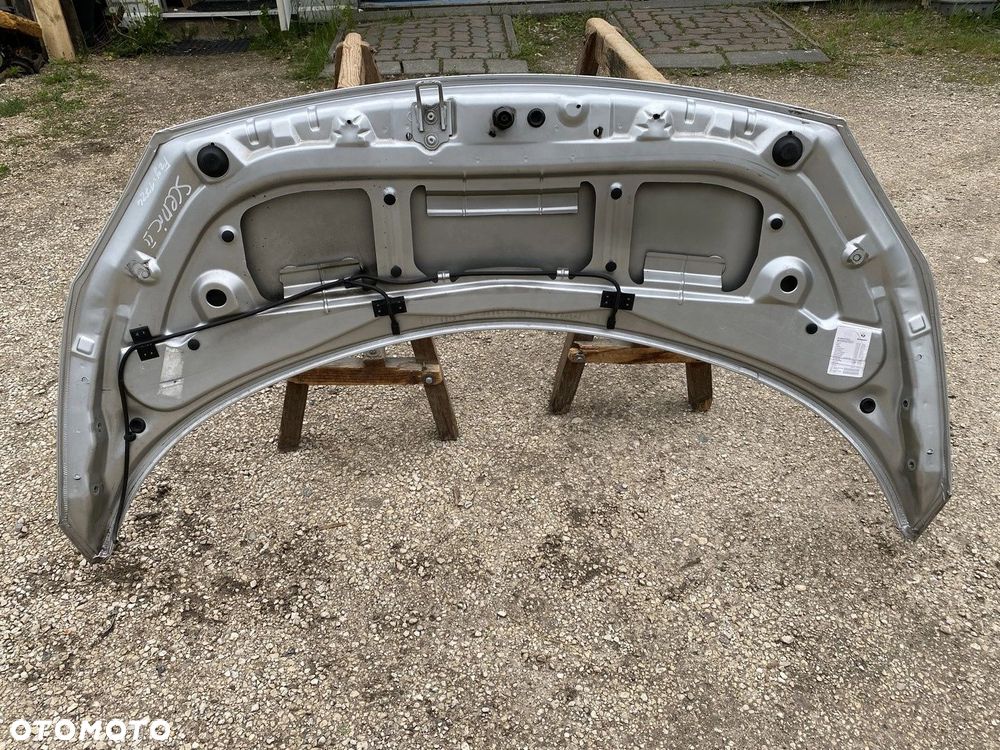 MASKA POKRYWA SILNIKA RENAULT SCENIC II LAKIER TED 69 PLATINGRAU - 6