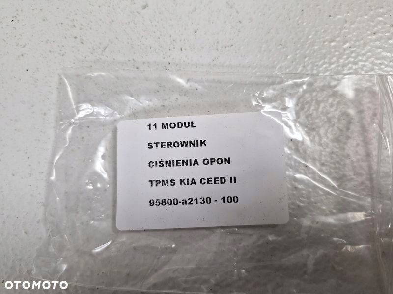 kia ceed 2 ii moduł sterownik ciśnienia opon tpms 95800-a2130 - 4