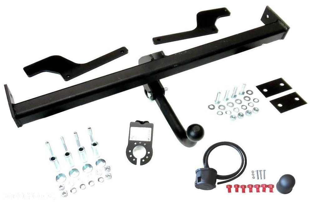 Markowy Kompletny  Hak Holowniczy Steinhof + Kula+ Wiązka Bez cięcia zderzaka do Dacia Duster od2010 - 3