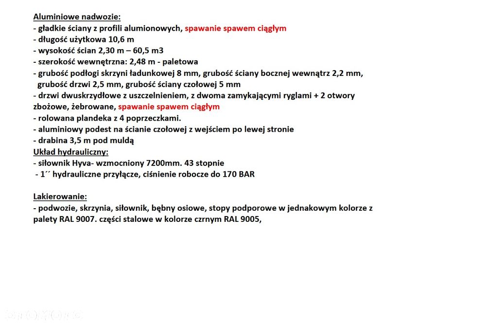 Benalu Optiliner 60,5 cbm3 wzmaciana - 3