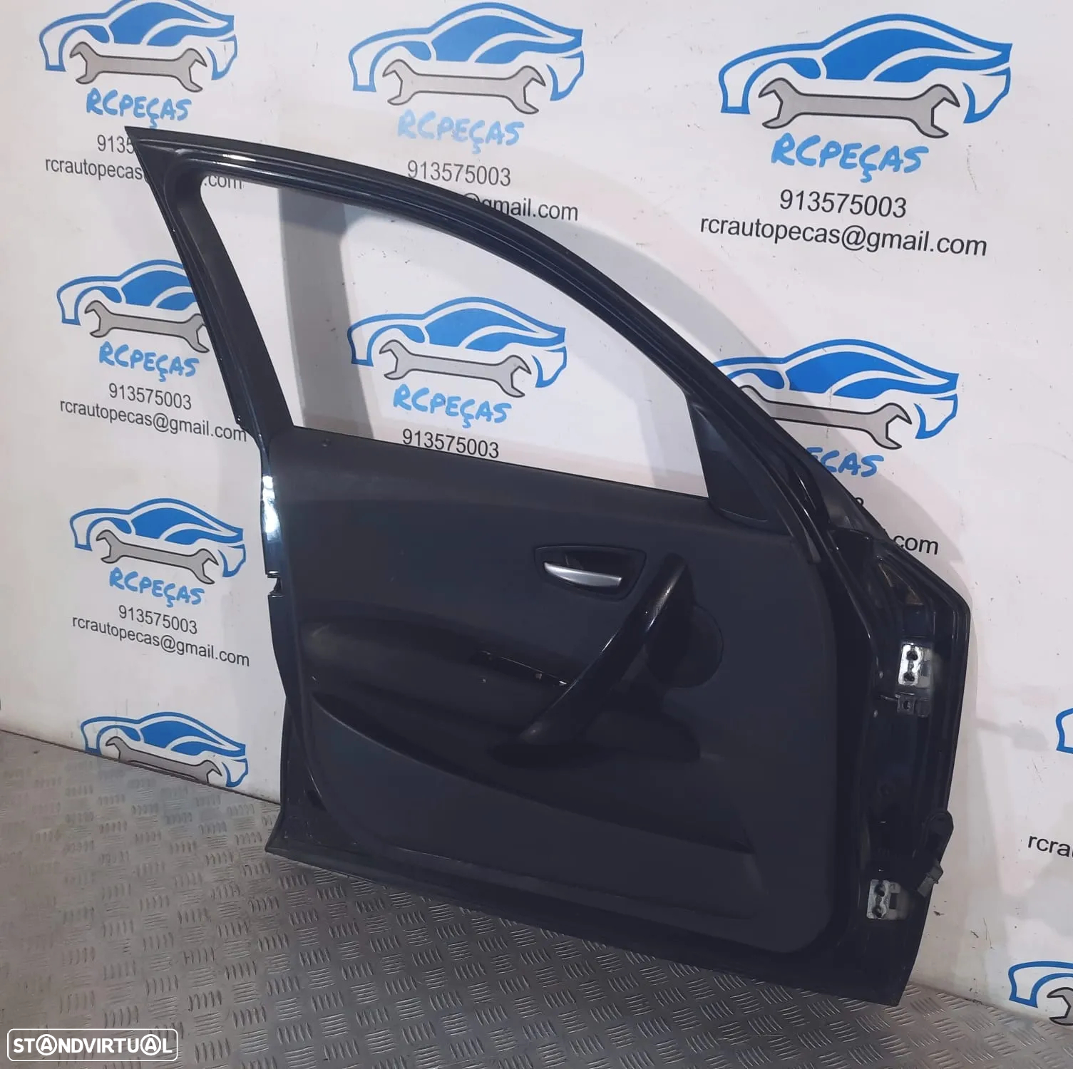 PORTA FRENTE FRONTAL ESQUERDA BMW SERIE 1 E87 41517191011 QUARTELA FECHO ELEVADOR MOTOR PUXADOR VIDRO RETROVISOR RETROVISORES - 4
