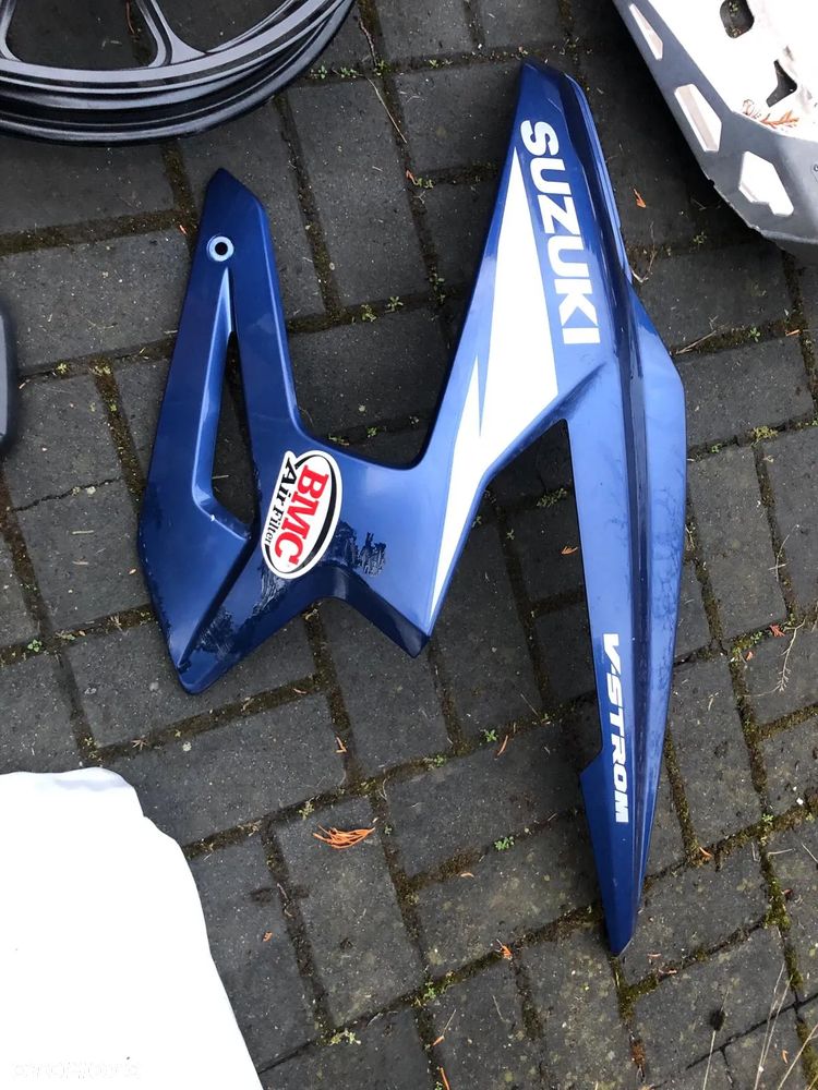 Suzuki DL 1050 osłona silnika felga tłumik wydech set lusterko szyba - 3