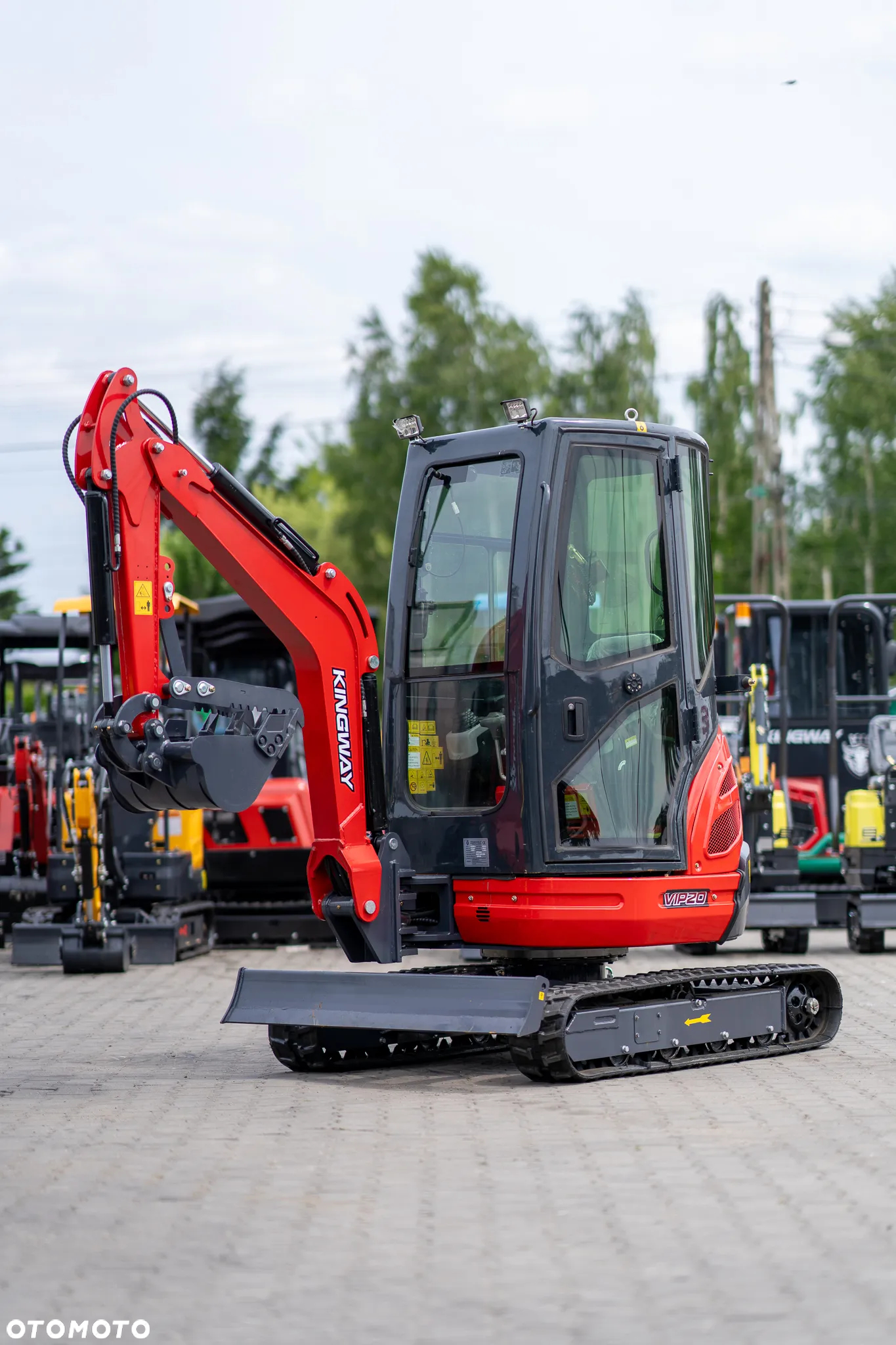 Kubota Kingway Engine KUBOTA SV20 Ramię SKR 22KM 3cyl 2000kg - 27