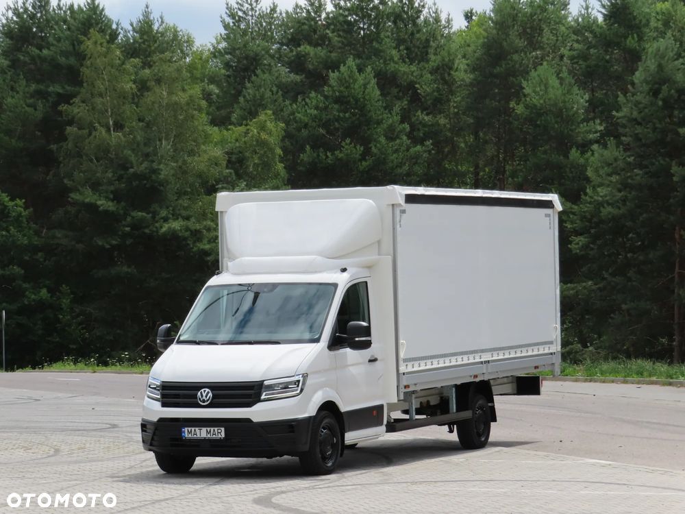 Volkswagen Crafter 35 BiTDI 2.0 177 KM AUTOMAT FIRANA x2 LEWA/PRAWA Skrzynia 5400 mm Długa 10.E.Palet 947 Kg Ładowność Rozstaw Osi 4490 mm FULL LED TEMPOMAT JEDYNY TAKI EGZEMPLARZ STAN NOWY GOTOWY DOSTEPNY POLECAM