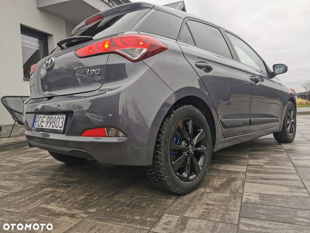 Hyundai i20 blue 1.2 YES Silver - 7