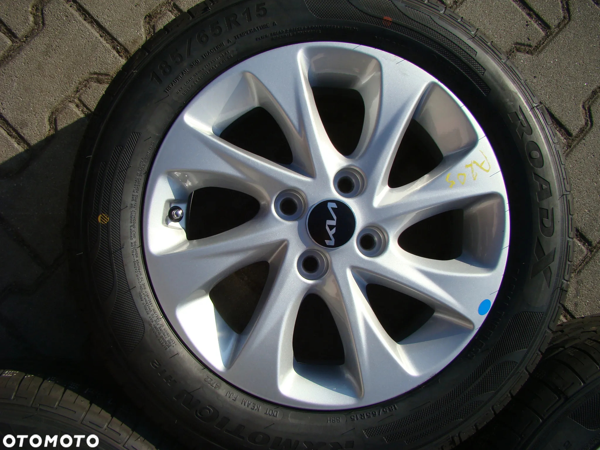 a205 4x100 Kia Rio Stonic 6Jx15 Lato niemontowane 185/65 R15 - 3