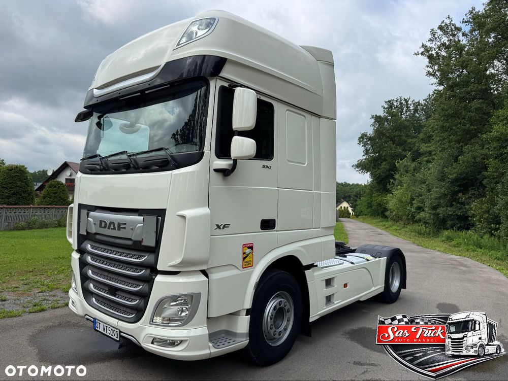 DAF XF 530 Super Space Cab Euro-6 FULL RETARDER XENON Klima Postojowa Lodówka 2-Zbiorniki Paliwa - 1
