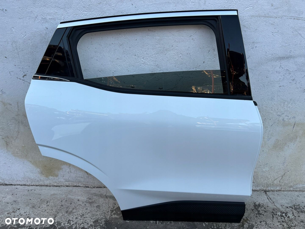 RENAULT MEGANE V E-TECH DRZWI TYLNE TYŁ PRAWE KOMPLETNE DEMONTAŻ