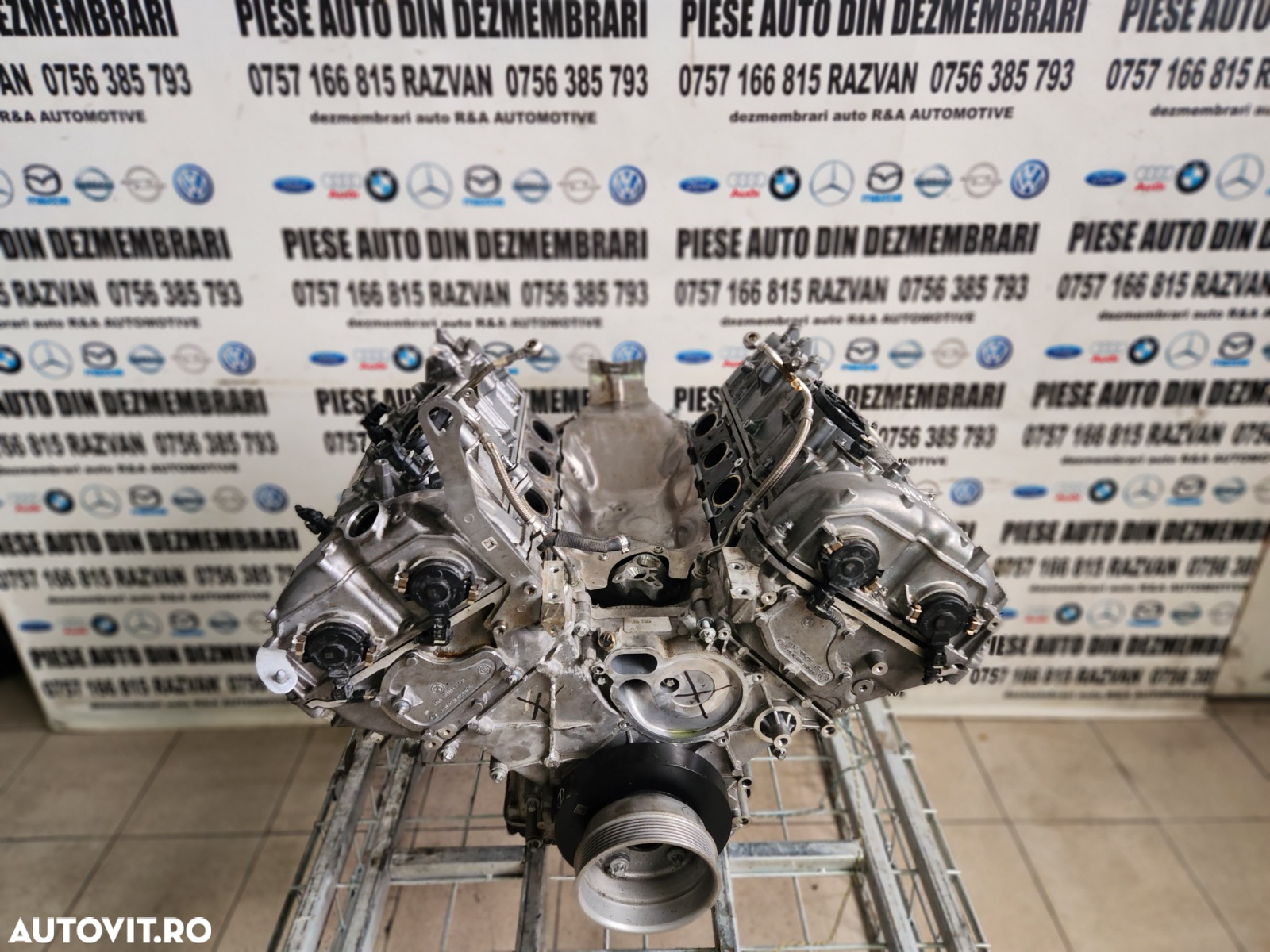 Motor Nou Bmw 4.4 Benzina M Power Twin Turbo Cod S68B44A Euro 6 M760 G70 G71 M60I X7 M G07 X5 X6 M - 5