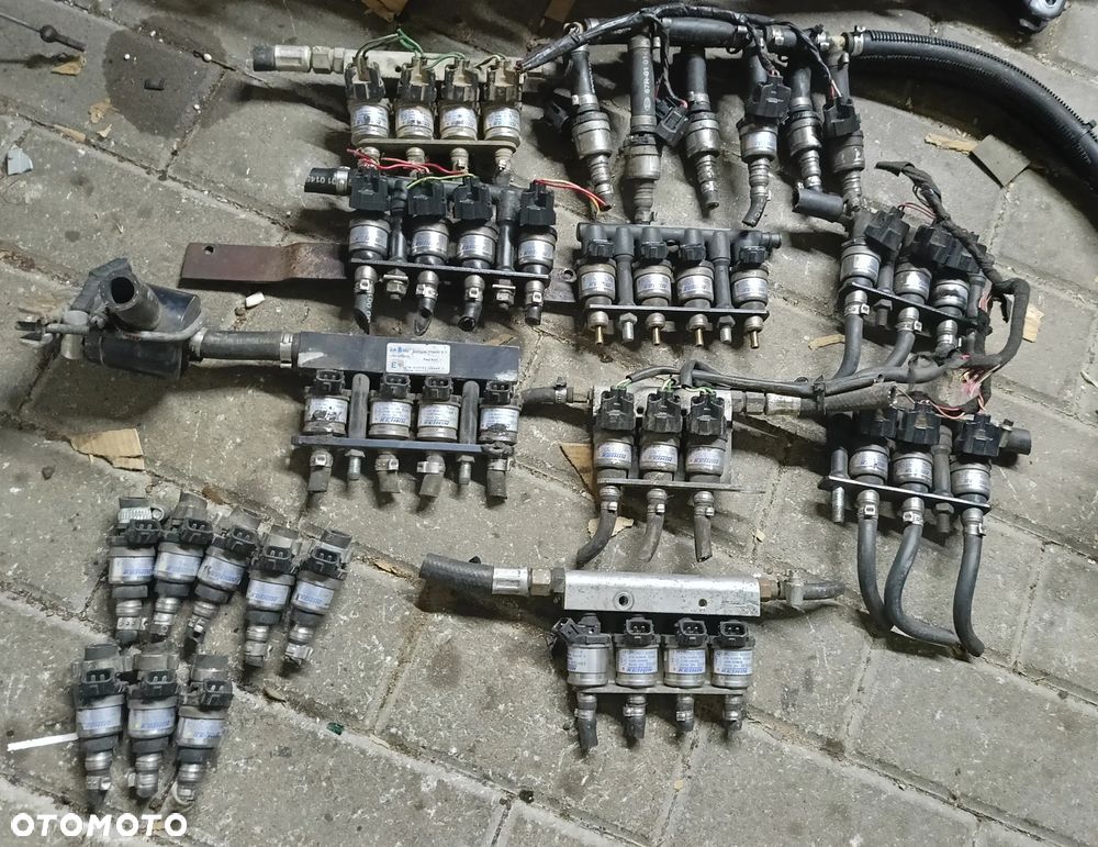 Listwa wtryskowa z wtryskiwaczami LPG Prins Keihin - 1