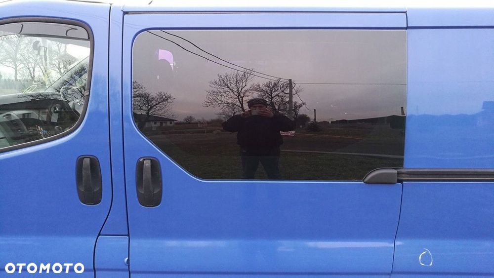 szyba z drzwi przesuwnych lewa bok trafic vivaro 01-14 - 4