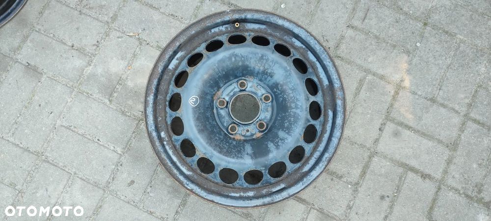 FELGI STALOWE 5x112 7Jx16 CALI ET39 fi 66.6 AUDI A4B8 A5 A6 KOMPLET 4 SZTUKI - 3
