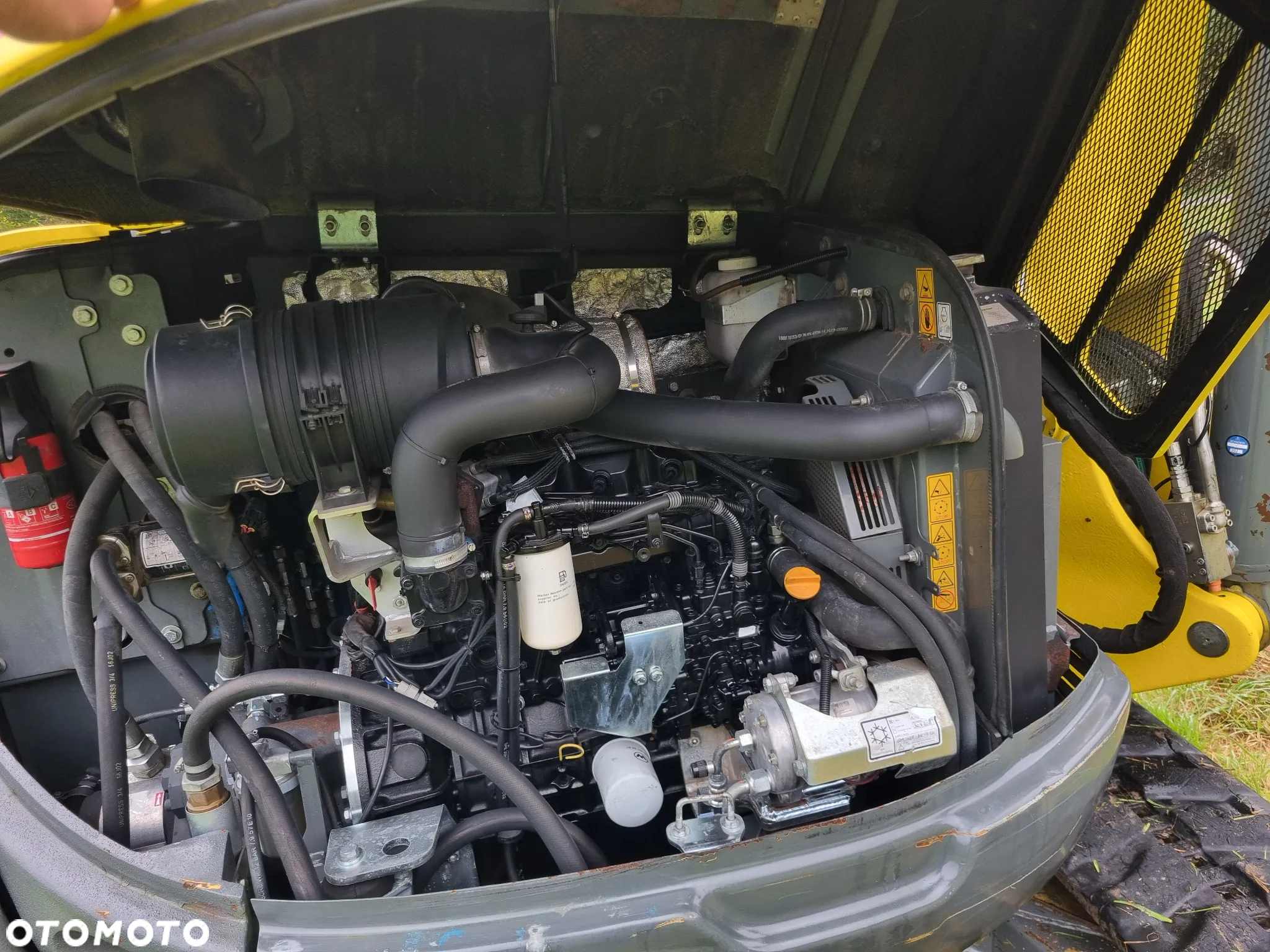 Wacker Neuson 75Z3 Koparka Gąsienicowa 8 ton jak Nowa z Norwegii 2015r Klima 2300mtg  Zero luzów wycieków Serwisowana w Dekra Silnik Yanmar pompa ON - 24
