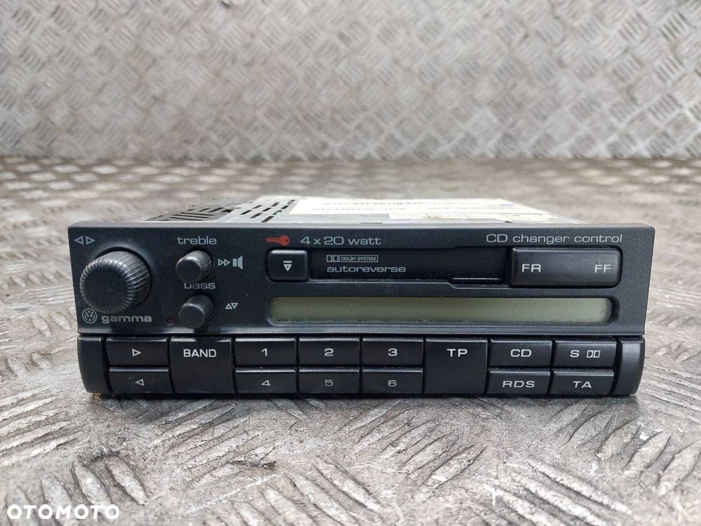RADIO ODTWARZACZ VOLKSWAGEN GOLF IV VOLKSWAGEN GAMMA KASETY - 1