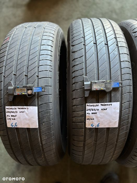 4x 215/65R17 103V MICHELIN PRIMACY 4 opona letnia 2022 XL RANT - 2