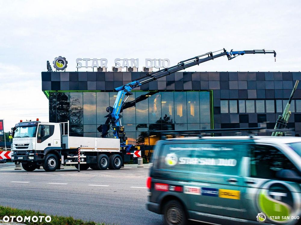 Iveco TRAKKER 410 6x4 PALFINGER PK 36002 HDS Fly Jib Żuraw - 7