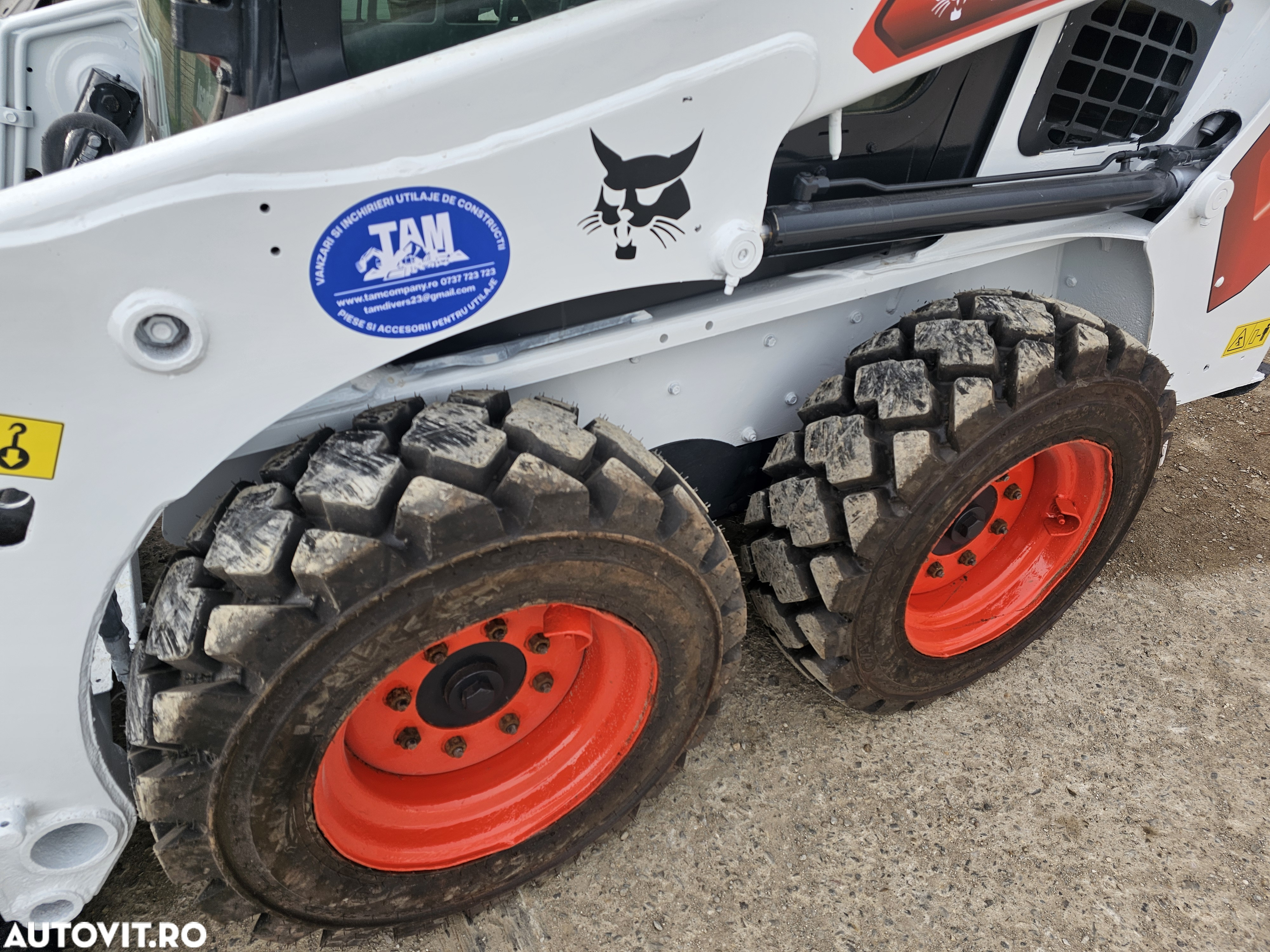 Bobcat S450 miniincarcator bobcat mini incarcstor skid steer excavator - 6