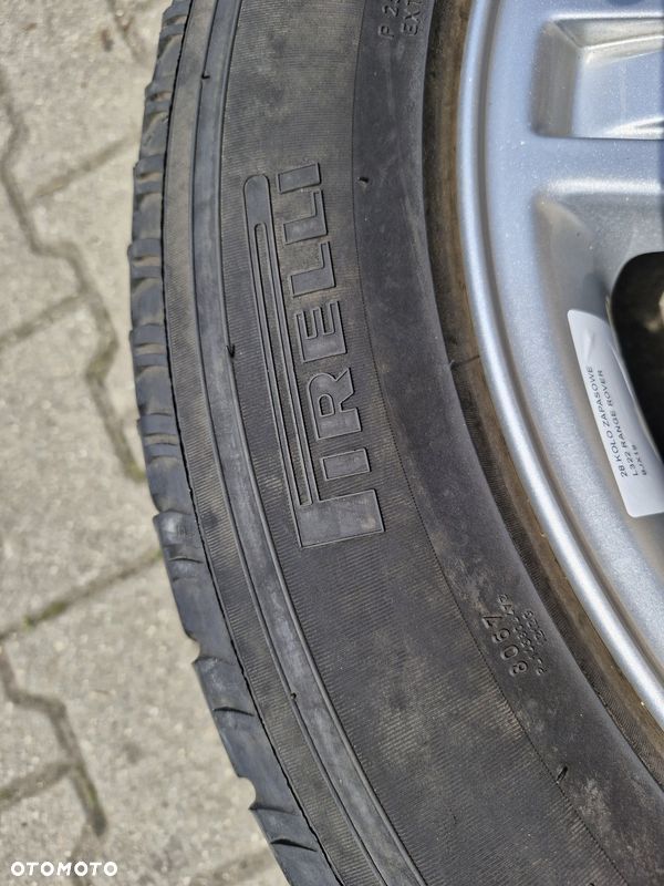 range rover l322 koło zapasowe felga aluminiowa 8jx19 5x120 - 3