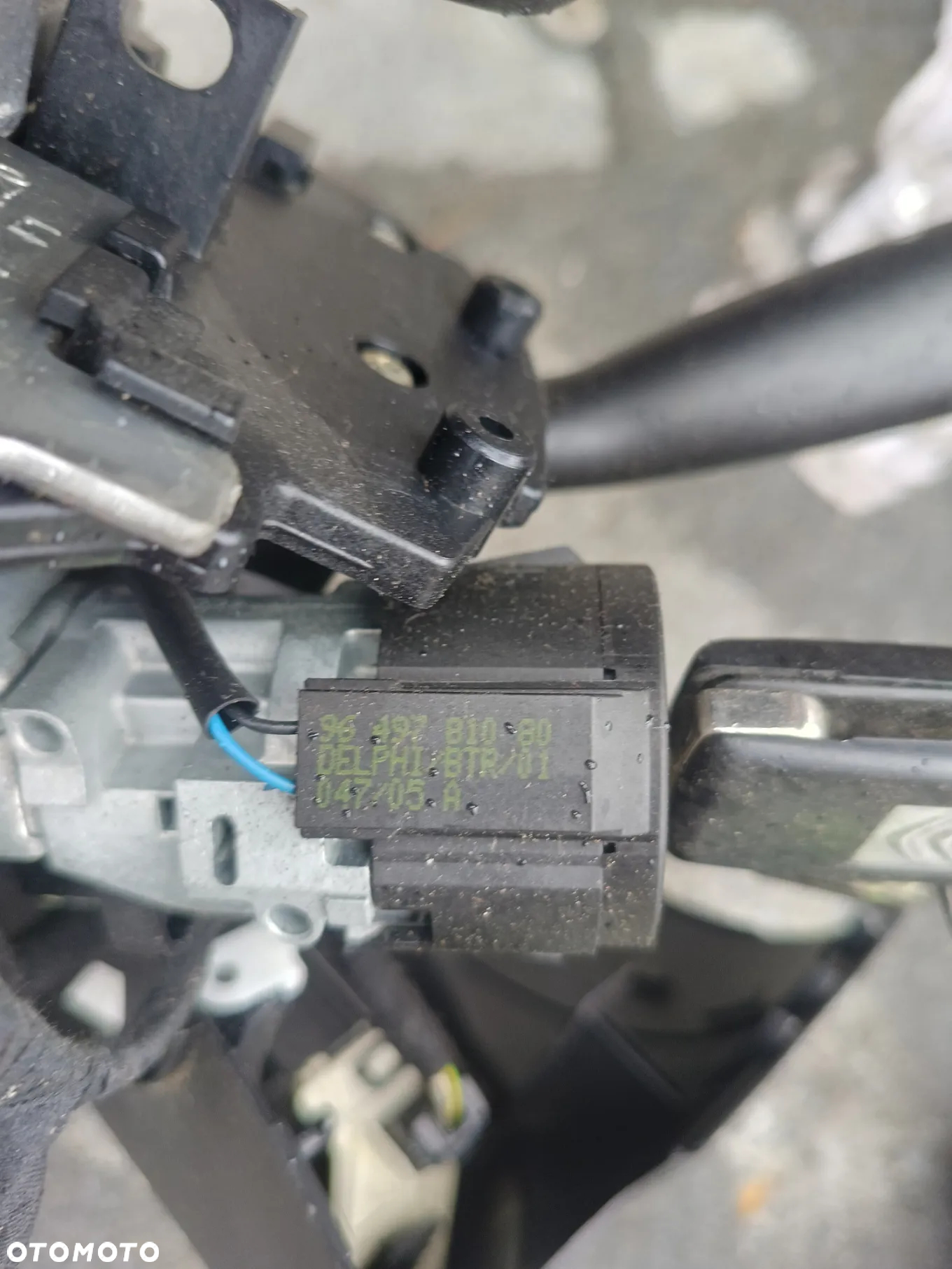 CITROEN C4 I STACYJKA KLUCZYK KOMPLET 9649781080 - 2