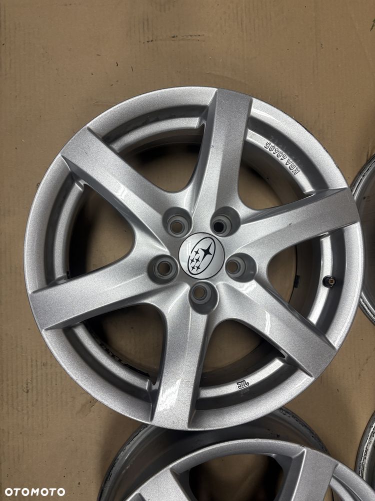 5x100 SUBARU 6,5Jx16 ET48 felgi aluminiowe 56,1 OUTBACK IMPREZA LEGACY - 2