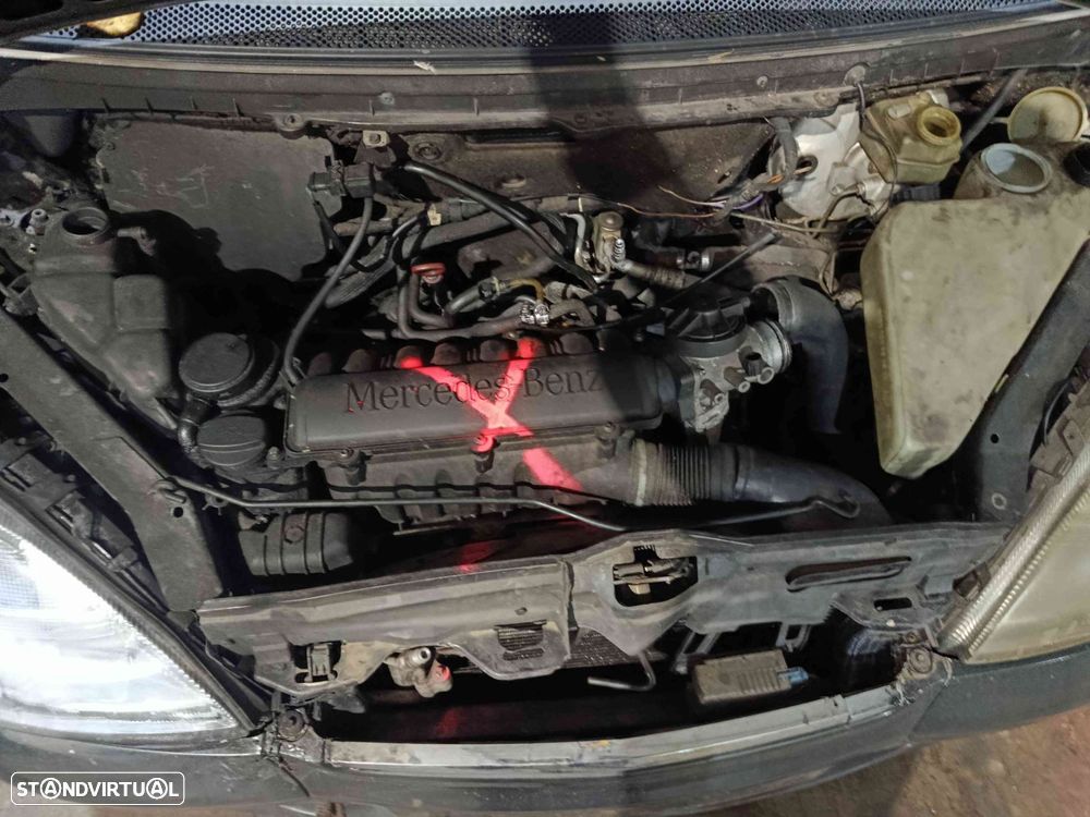 Carro MOT: OM 668940 MERCEDES CLASSE A W168 2003 A 170 CDI 90CV 5P CINZA DIESEL - 3