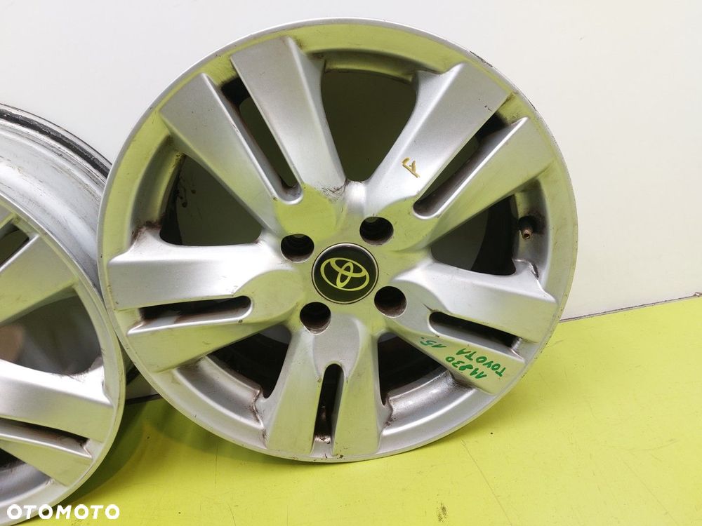 Alufelgi FELGI ALUMINIOWE Toyota Corolla E12 6.5J X 15 4X100 ET 40 54 MM - 5
