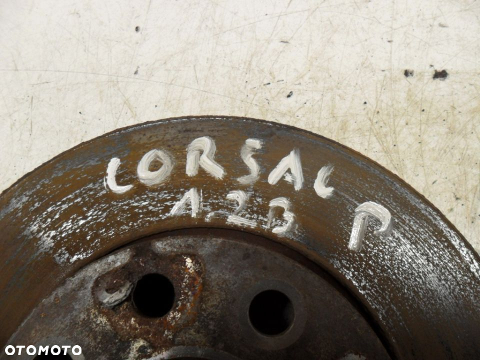 OPEL CORSA C HB 5D 00-03 TARCZE HAMULCOWE PRZÓD WENTYLOWANE - 2